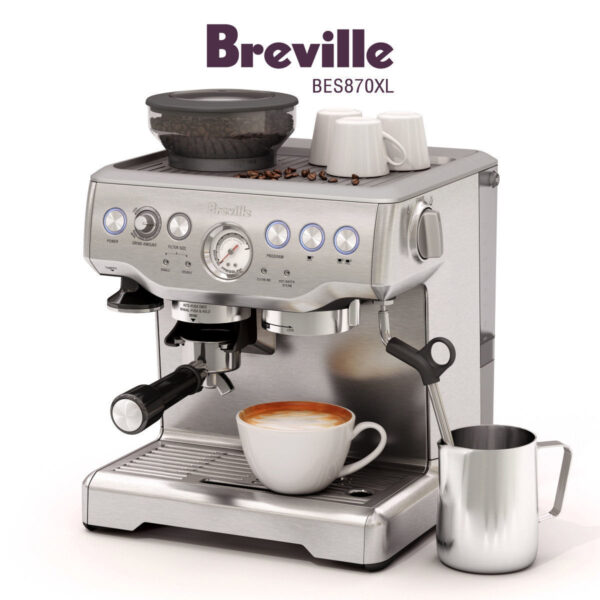 Breville BES870XL Barista Express Espresso Machine - Image 3